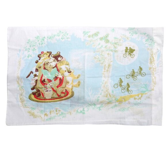 Vintage 1982 ET Movie Pillowcase Extra Terrestrial Iconic Alien Collectable Kids - Picture 3 of 10